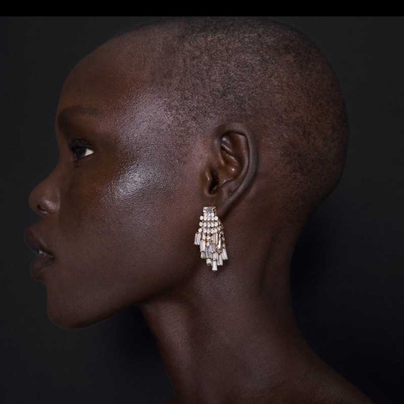A+ Boutique Jewelry - 💎 Rhinestone Tassel Earrings 💎